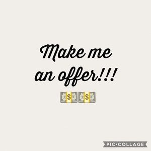Make Me An Offer!! 20% of 3 items from my closet.
